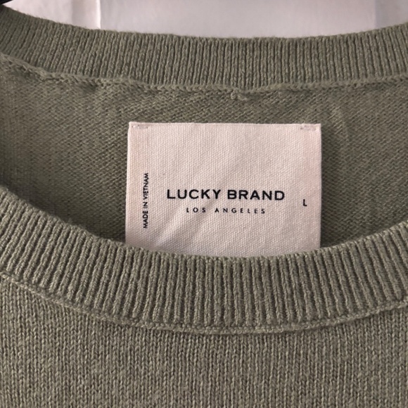 Lucky Brand Cold Shoulder Sweater - Picture 4 of 4